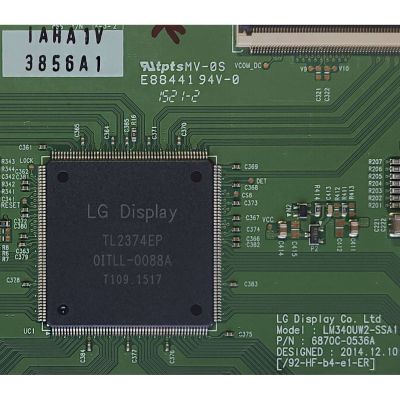 T-CON PARA MONITOR  LG / NUMERO DE PARTE 6871L-3856A / 6870C-0536A / LM340UW2-SSA1 / PANEL LM340UW2(SS)(A2) / MODELO 34UC97-SD.BKRLMYN	 - Imagen 2